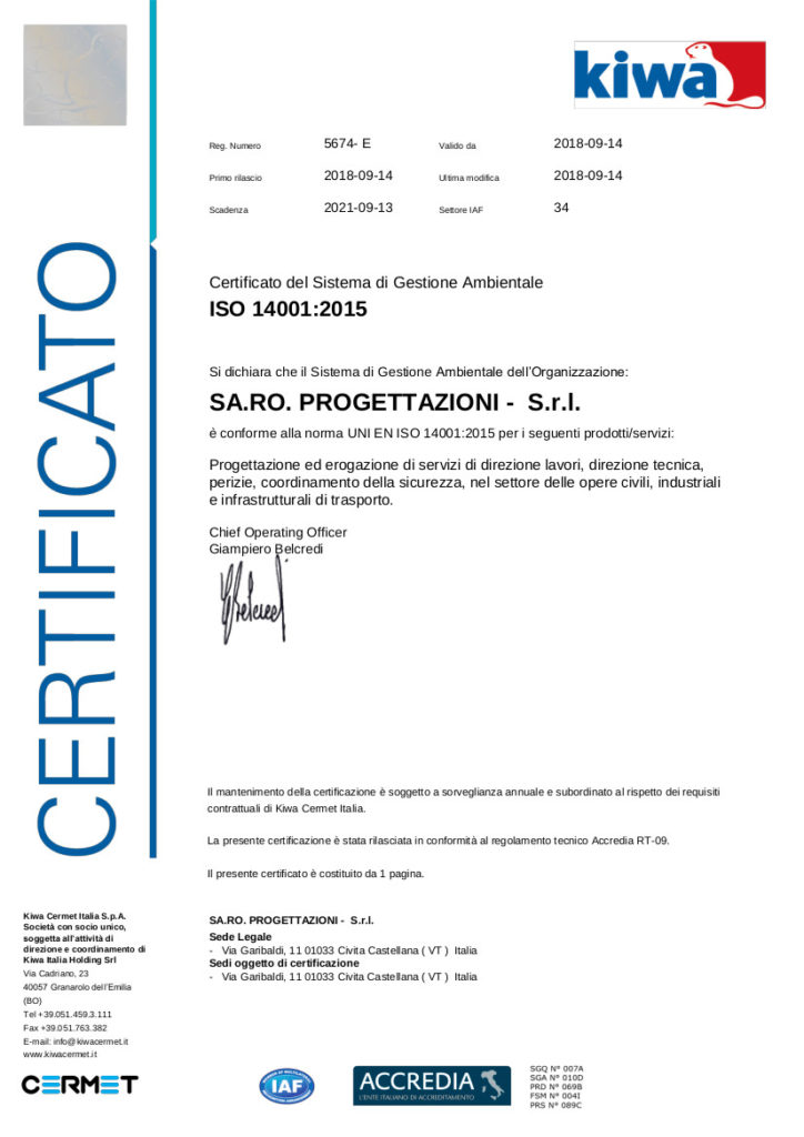 certificazioni